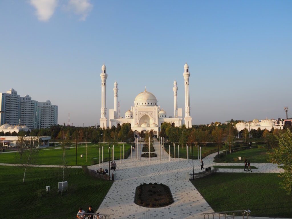 Мраморная мечеть в Шали, Чечня