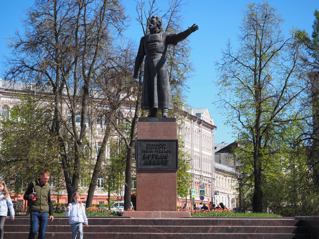 Памятник Кузьме Минину в Нижнем Новгороде