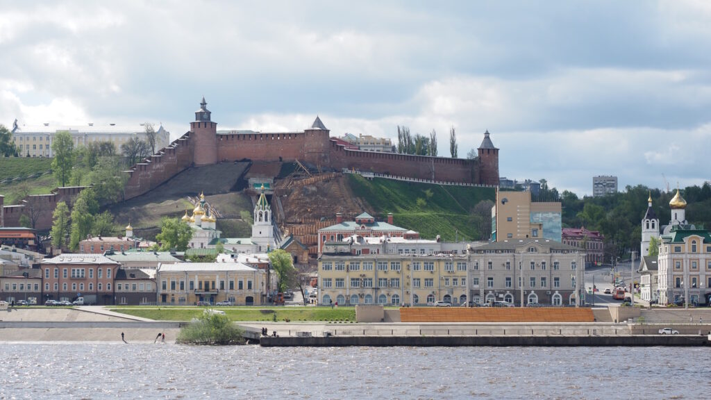 Правая часть нижегородского кремля