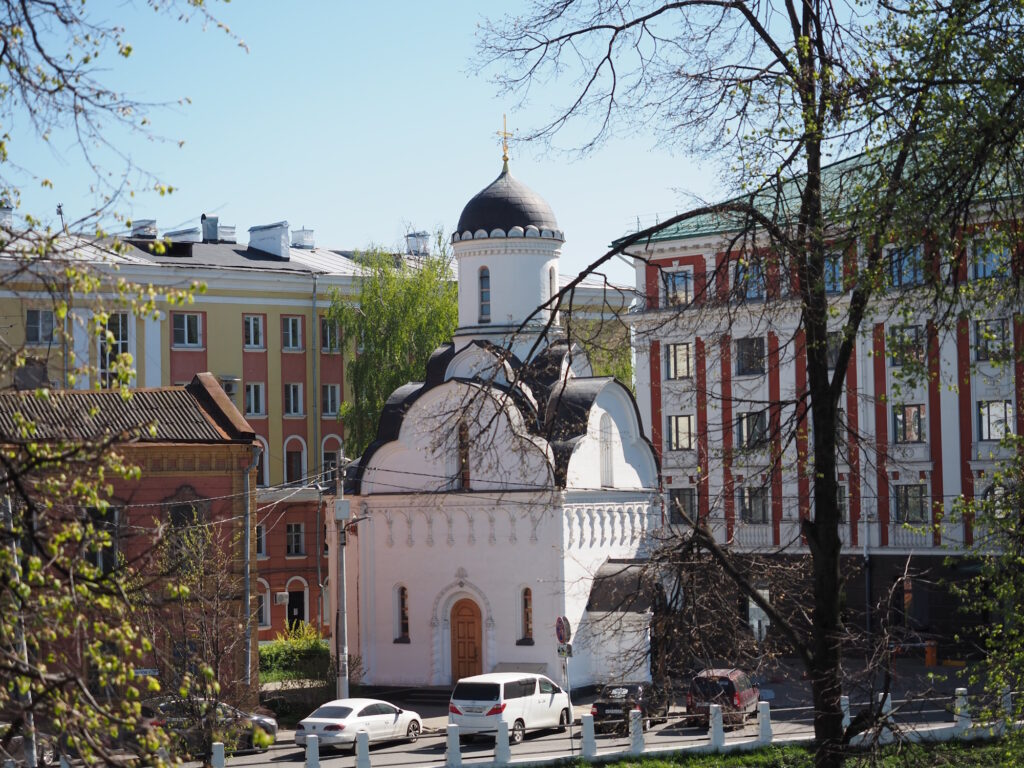 Никольская церковь часовня у Нижегородского кремля