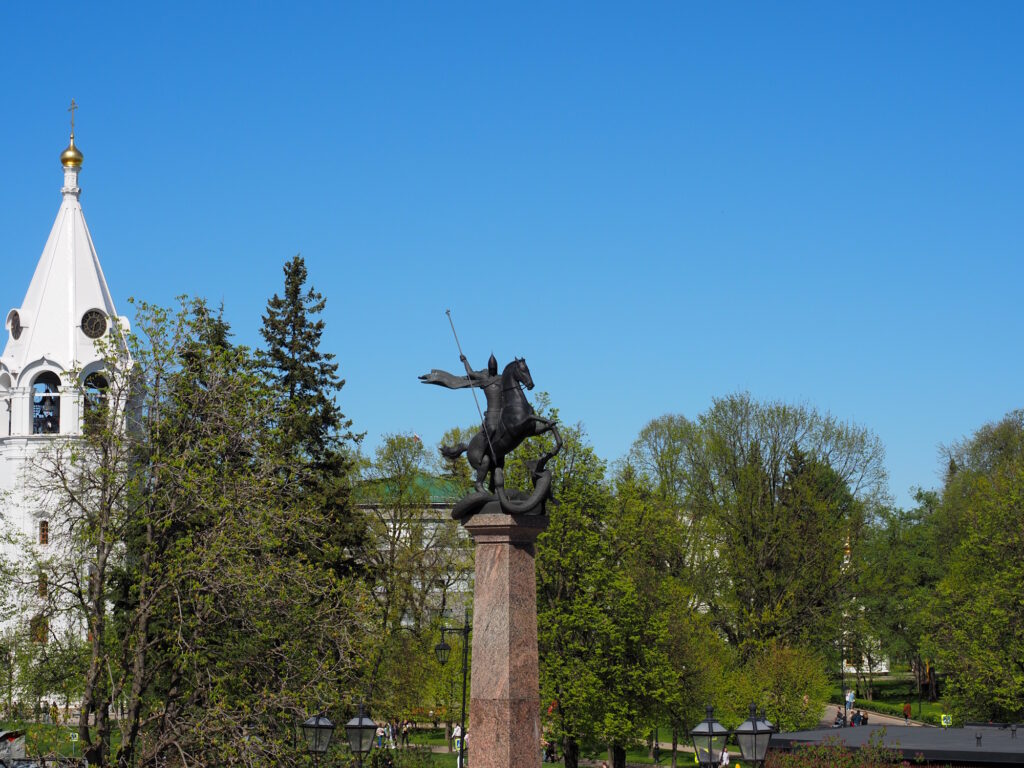 Стела Георгий Победоносец, кремль, Нижний Новгород