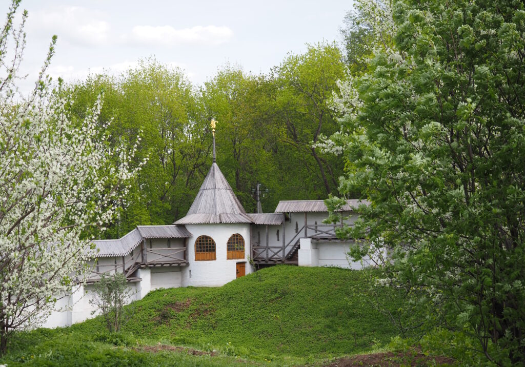 Стена Печорского монастыря в Нижнем Новгороде