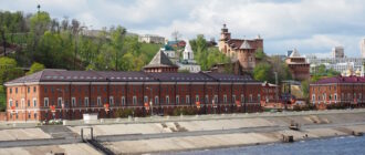 Нижневолжская набережная в Нижнем Новгороде
