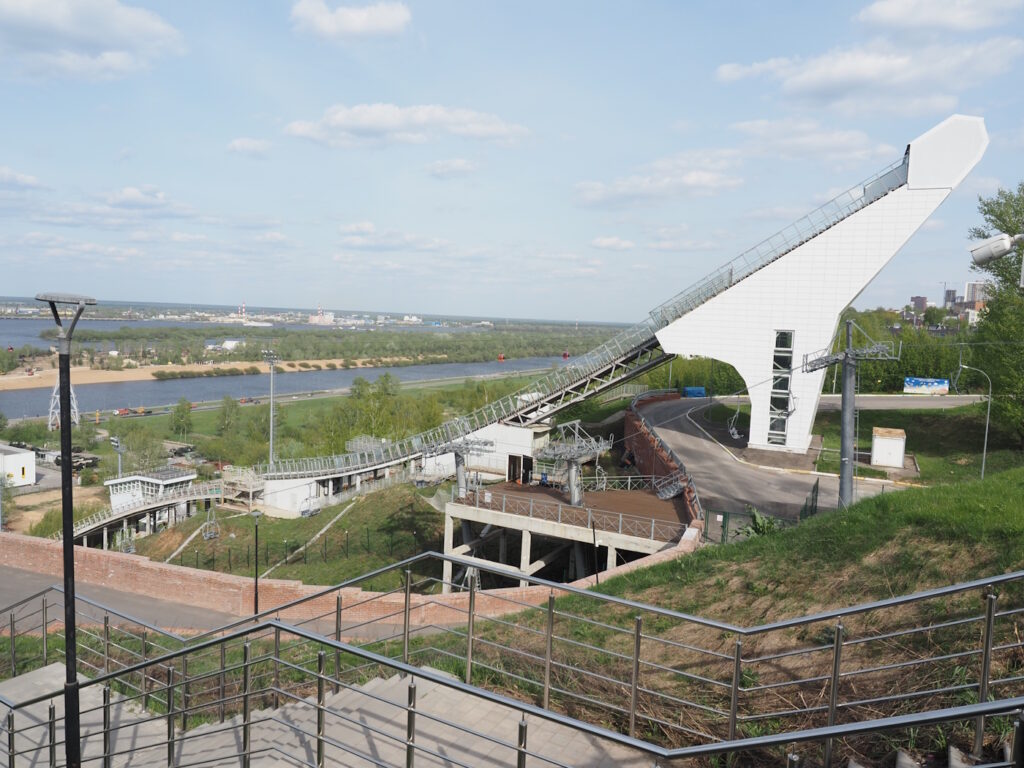 комплекс нижегородских трамплинов