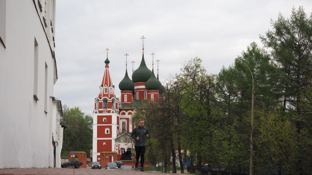 Церковь Спаса на Городу в историческом центре Ярославля