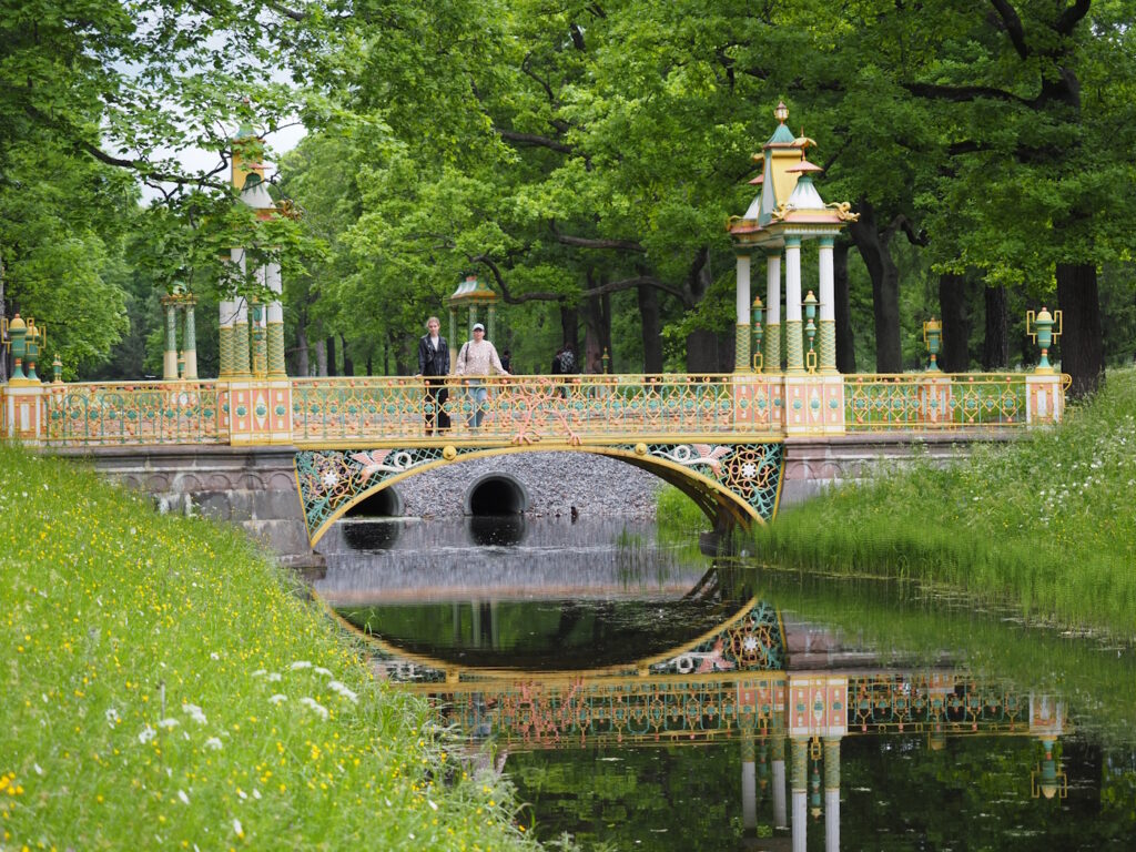 Малые китайские мосты, Александровский парк, Царское село