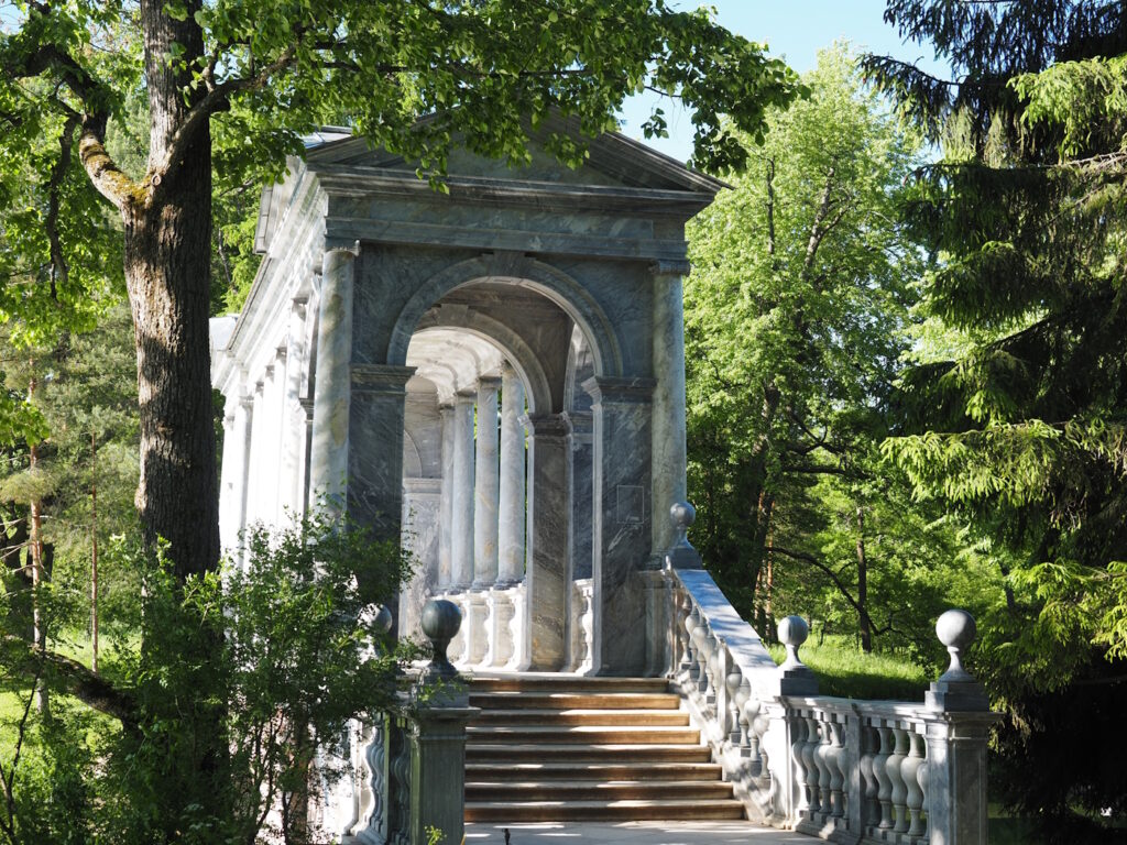 Мраморный мост, Екатерининский парк, Царское Село