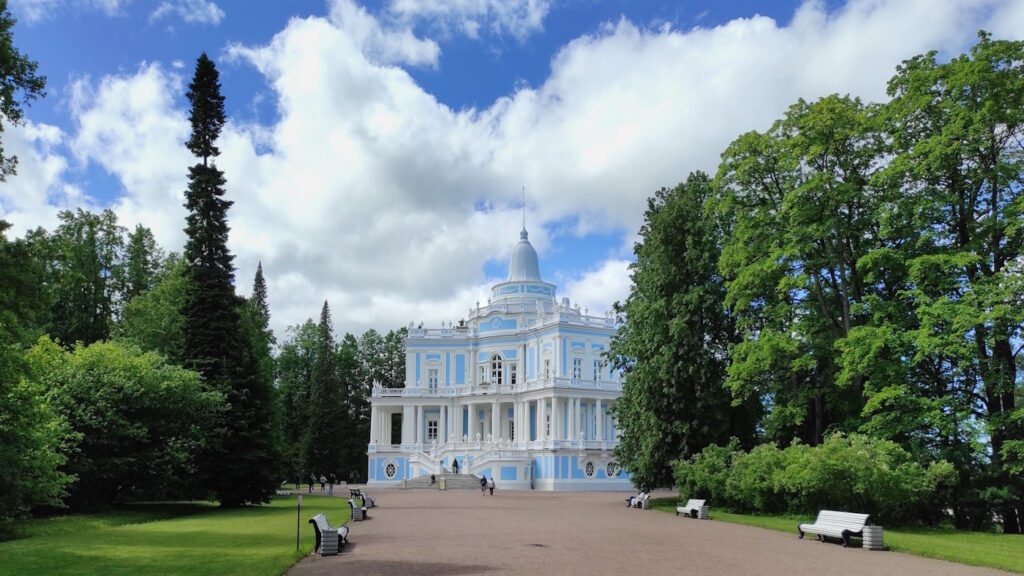 Павильон Катальной горки, Ораниенбаум, город Ломоносов