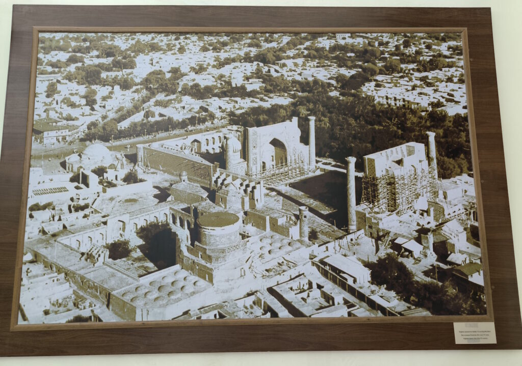 Регистан Самарканд в 1960-е годы