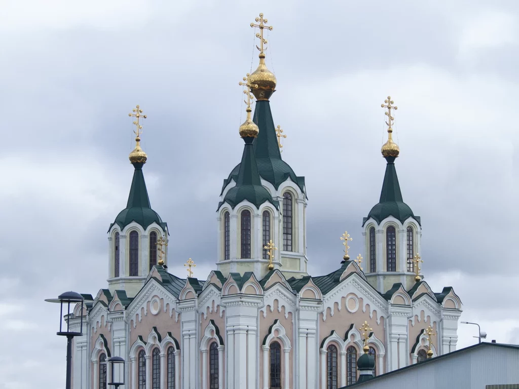 Храм иконы Божией Матери Всех скорбящих Радость, Далматовский монастырь