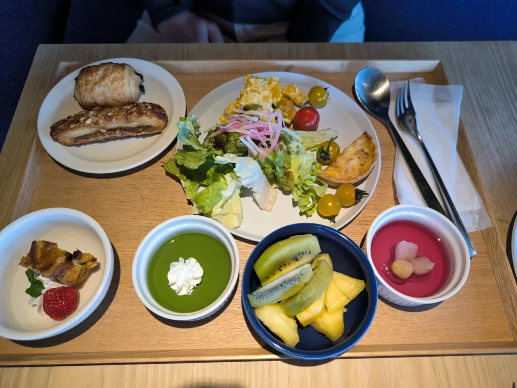 Завтрак в Reign Hotel Kyoto