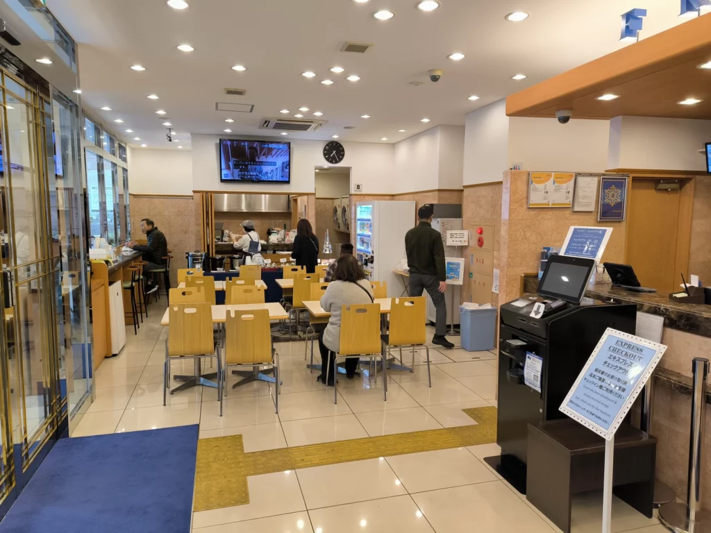Как проходят завтраки в Toyoko Inn в Токио