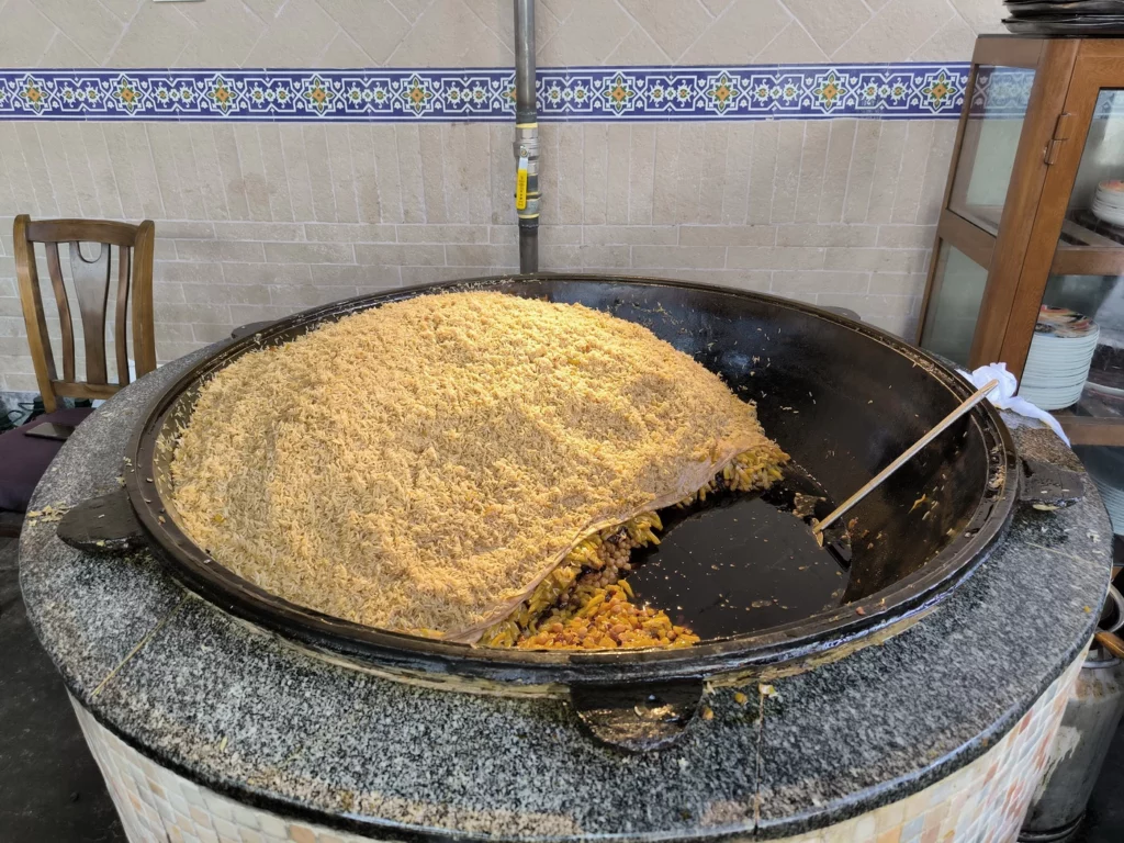 Кухня центра плова Ташкент