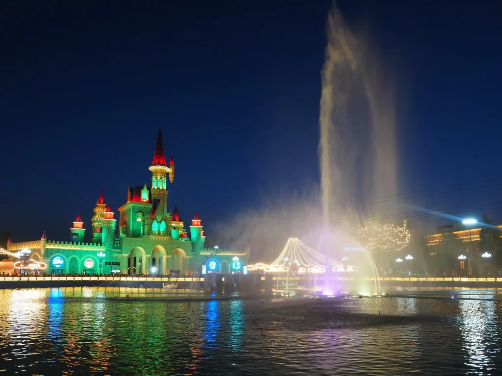 Фонтан Magic City Ташкент